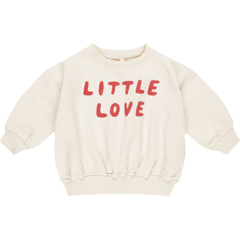 Quincy Mae Relaxed Fleece Sweatshirt || Little Love
