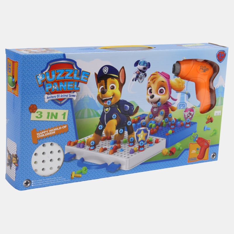 Electric Creative Assembly Toy  Paw Patrol Team