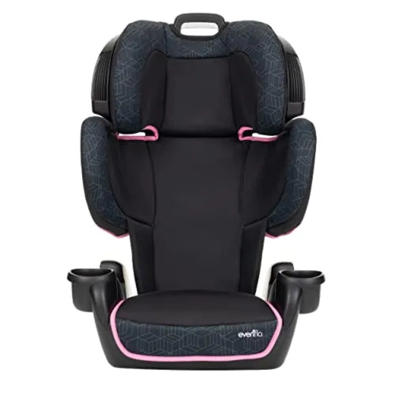 GoTime LX High Back Booster Car Seat Terrain Pink (see description)