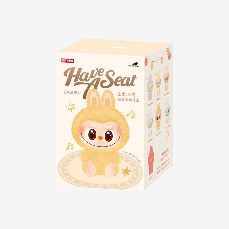 Labubu Have a Seat Blind Box  Surprise Collectible Vinyl Plush (5.9 Inch)