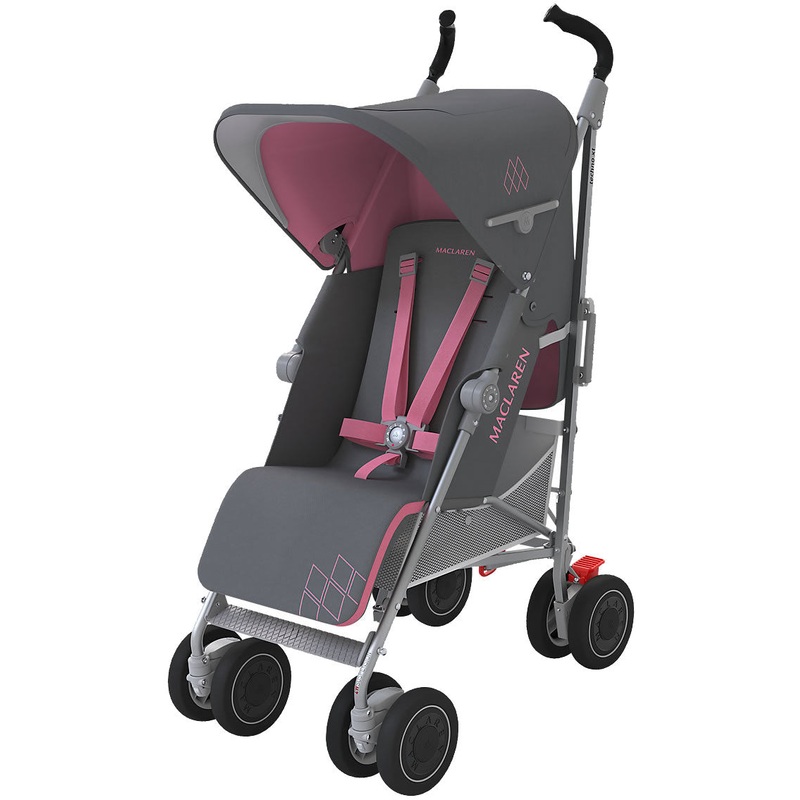 Maclaren Open Box 2016/2017 Techno XT Stroller – Charcoal/Primrose