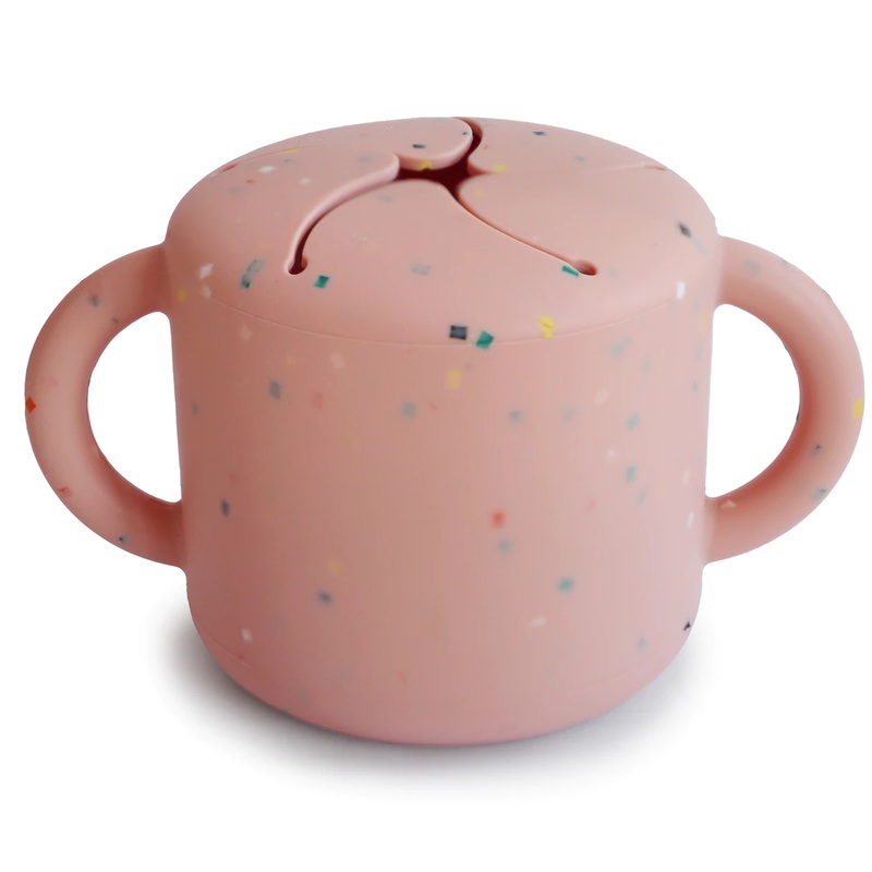 Snack Cup – Powder Pink Confetti