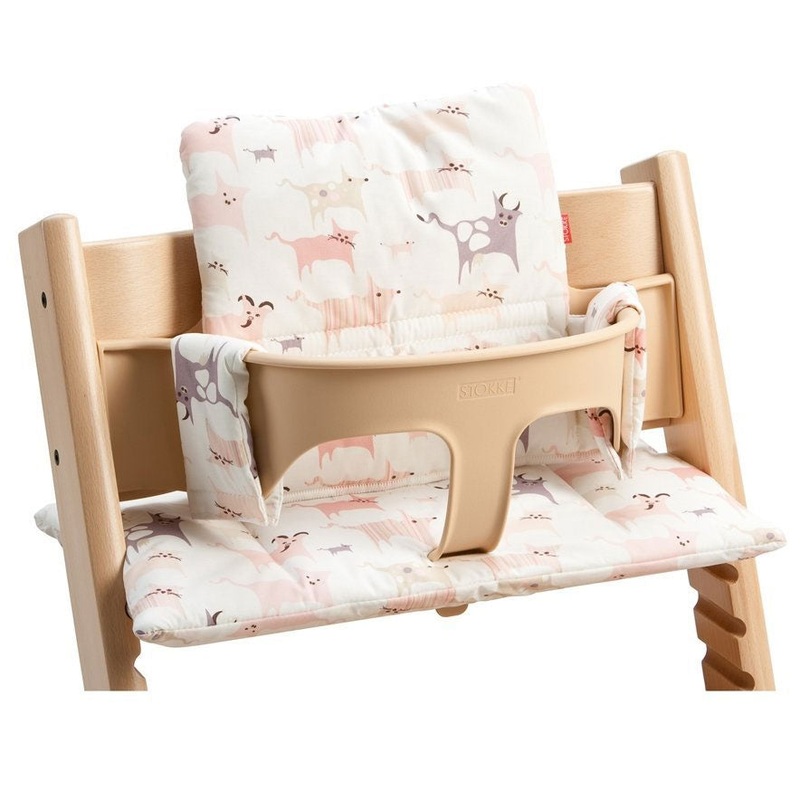 Stokke Premium Tripp Tapp Cushions in Tales Pink