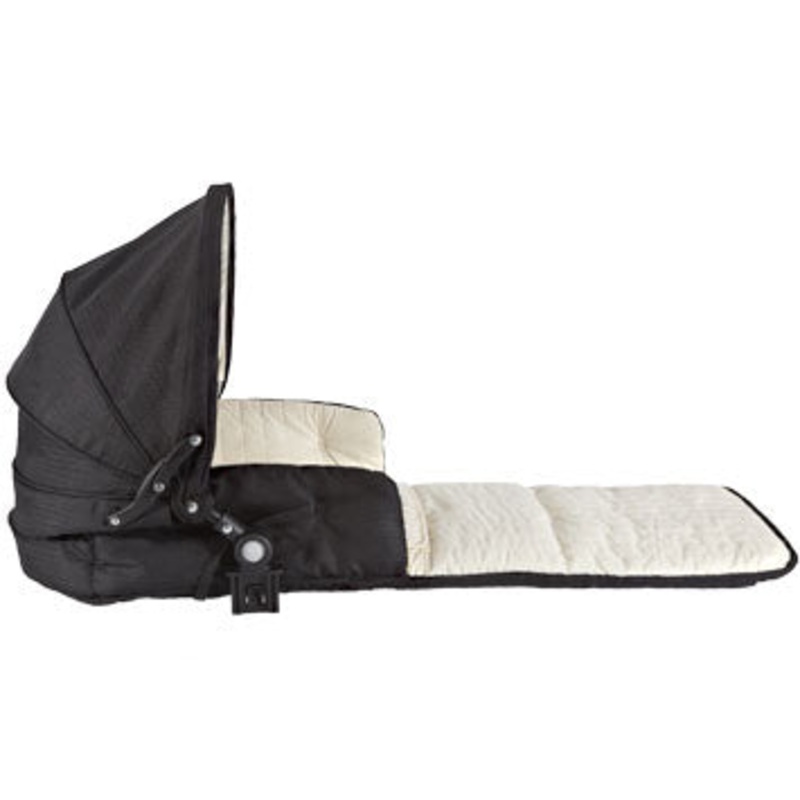 Valco Hush Single Trimode Quad and Matrix Bassinet Raven