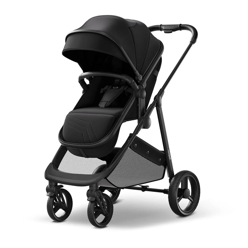 Wiz 2-in-1 Convertible Baby Stroller – Black