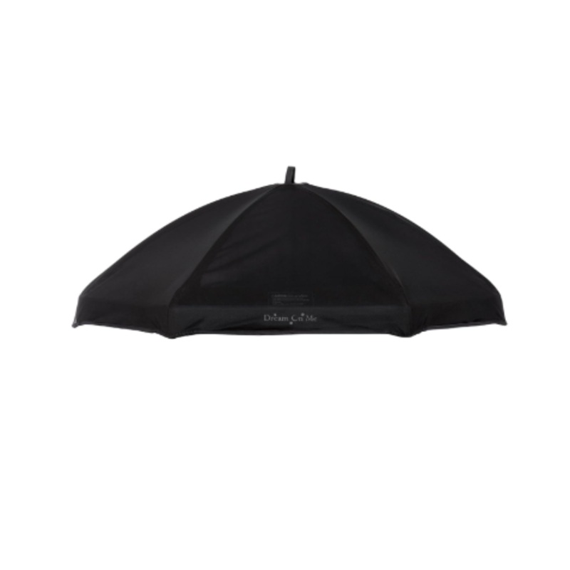 Dream On Me Onyx Portable Playpen Canopy, Black
