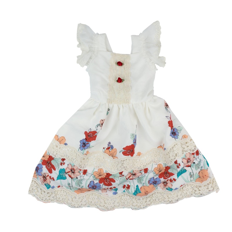 Ella’S Bouquet Big Girl Dress