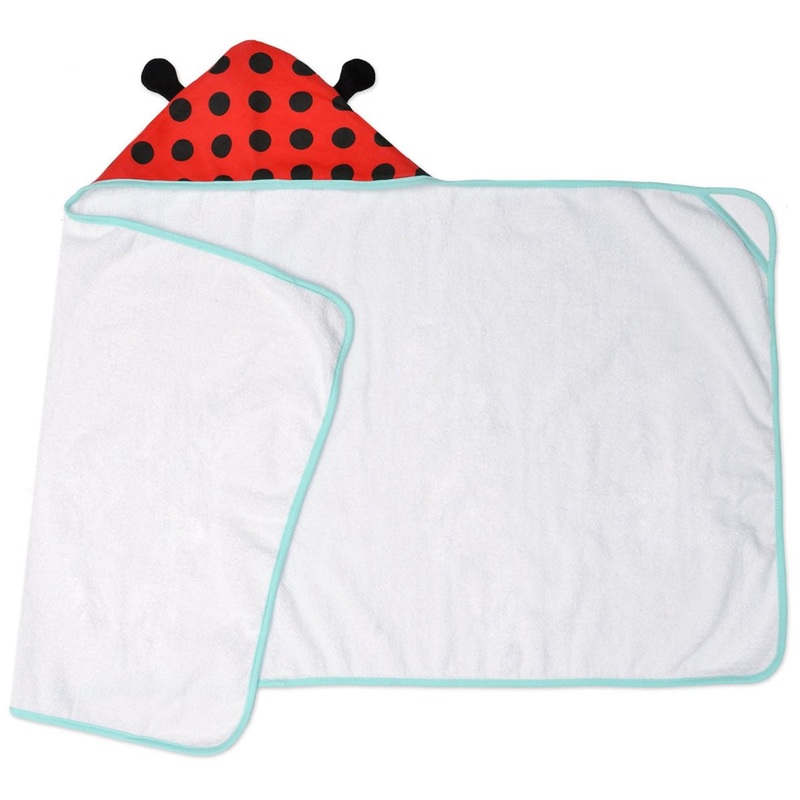JJ Cole Hooded Towel – Ladybug
