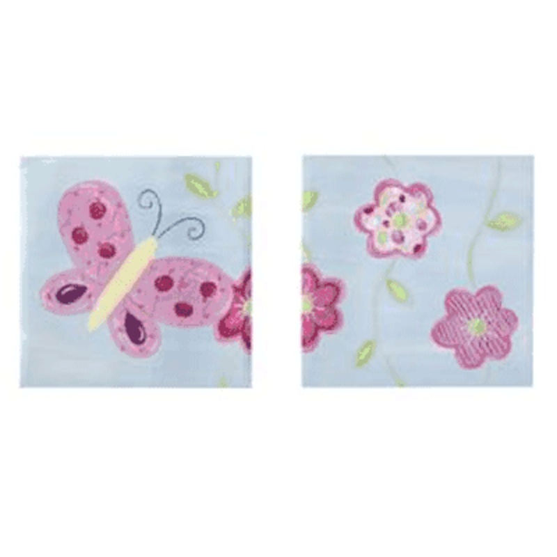 Lambs & Ivy Tivoli Garden Wall Dcor – Set of 2