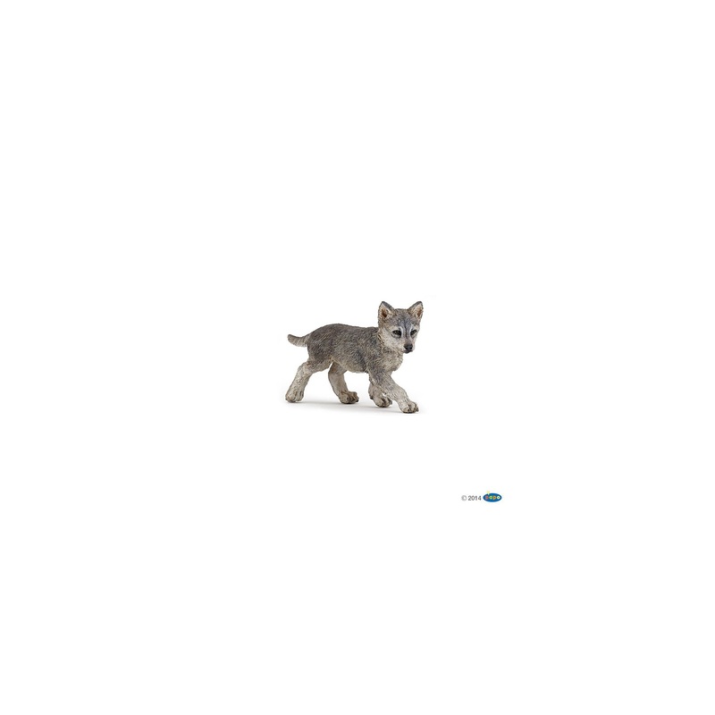 Papo Grey Wolf Cub