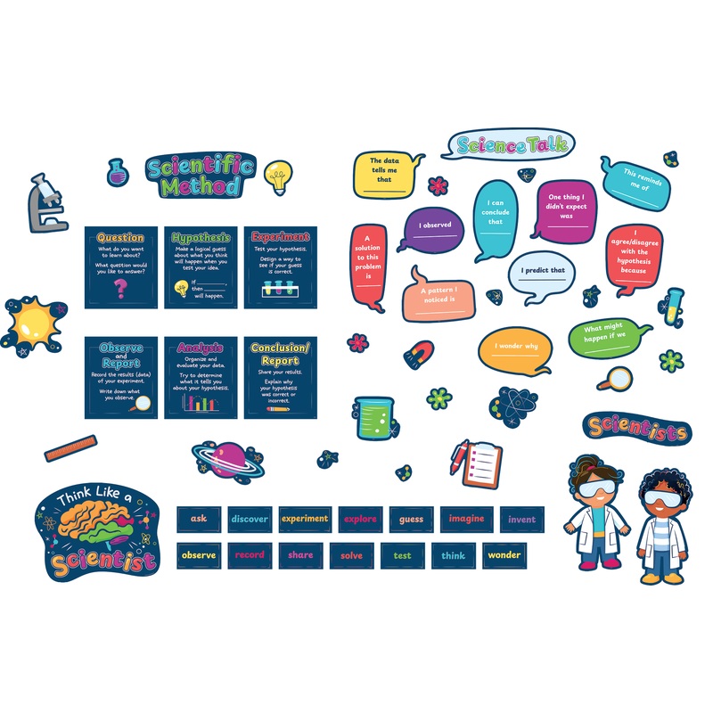 Science Talk Bulletin Board Set
