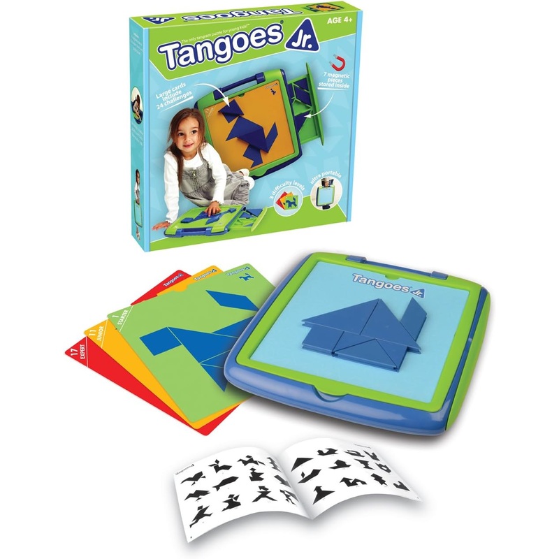 Tangoes Jr. Skill-Building Preschool Tangram Game