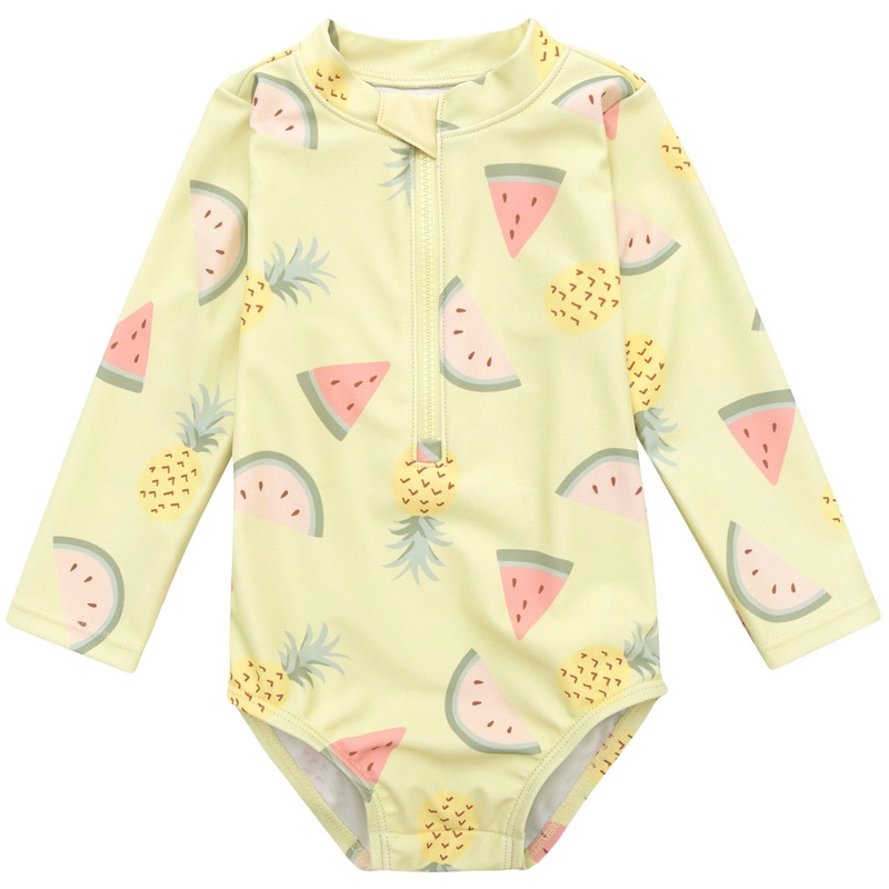 Baby Girls UPF 50+ Fruit Rash Guard