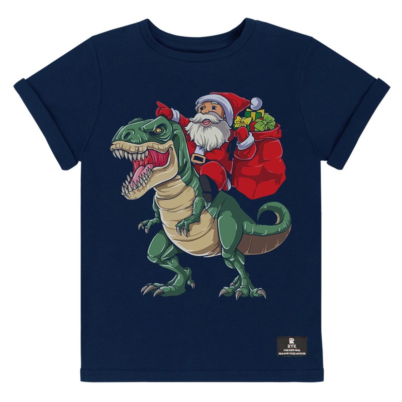 Dino Sleigh T-Shirt – Navy