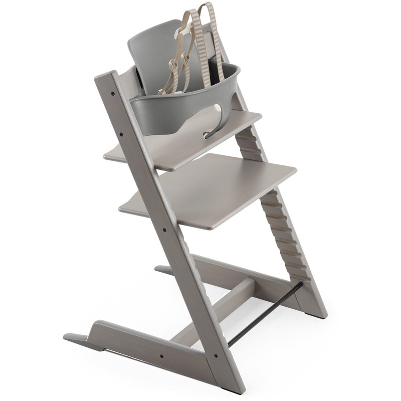 Stokke OPEN BOX Tripp Trapp Oak High Chair – Oak Greywash