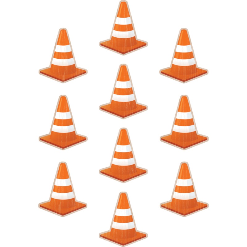 Under Construction Cones Accents