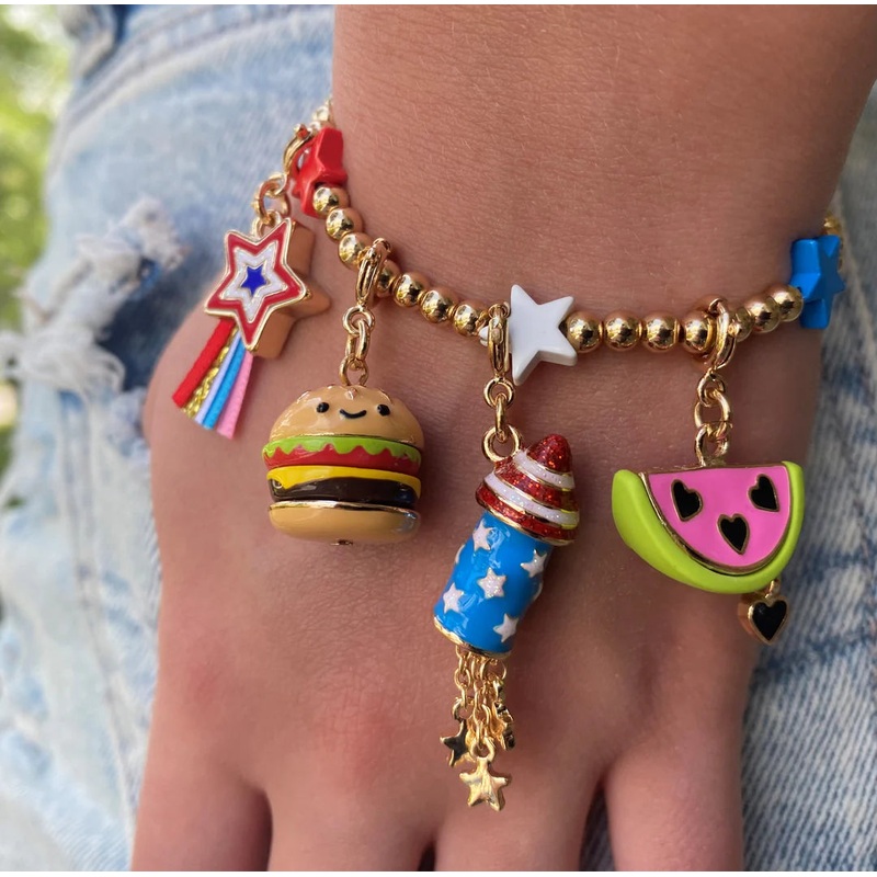 Charm It Gold Watermelon Charm