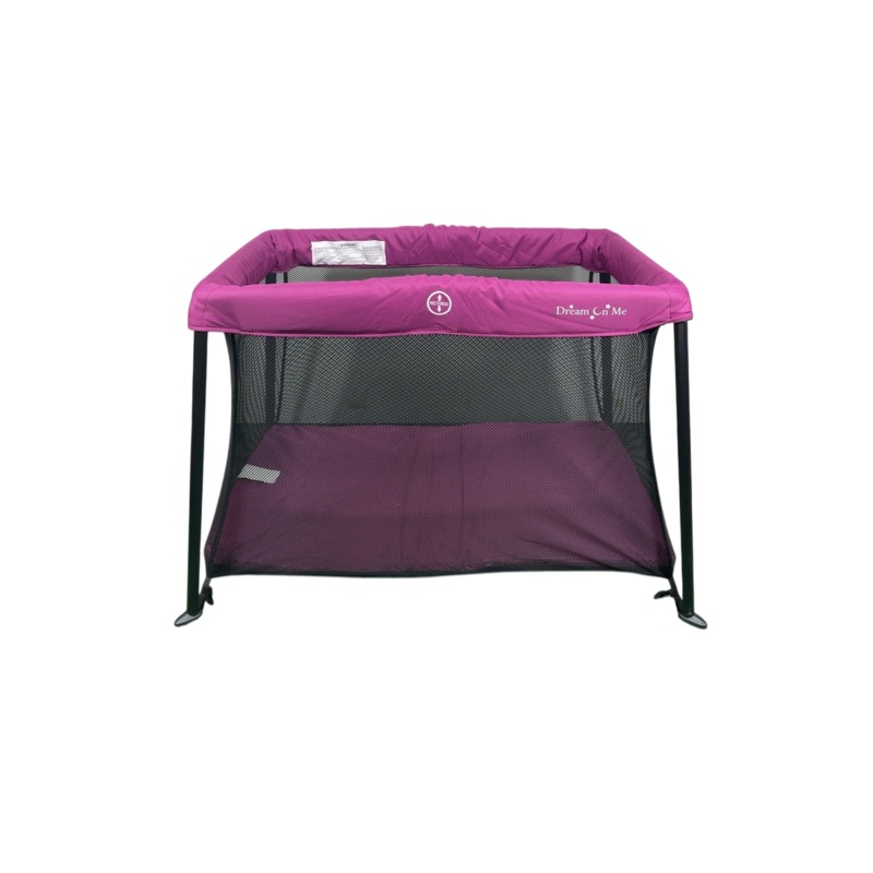 Dream On Me Travel Light Playard, Purple, w/o Mesh Zipper Door