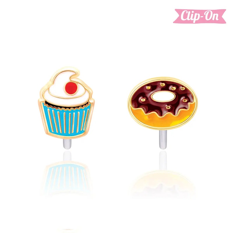 Girl Nation “the Perfect Pair”- Sugar Rush Clip-On Earrings