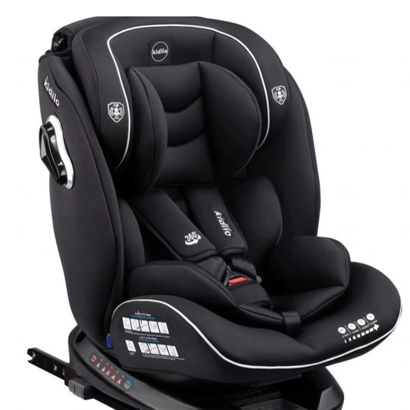 Kidilo 360 Rotation Isofix Car Seat KBH 311  All-in-One Solution for Kids from Birth to 12 Years