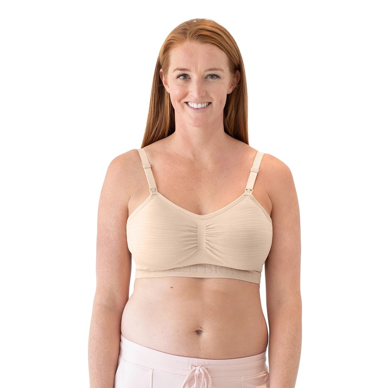 Sublime Hands-Free Pumping & Nursing Bra – Beige