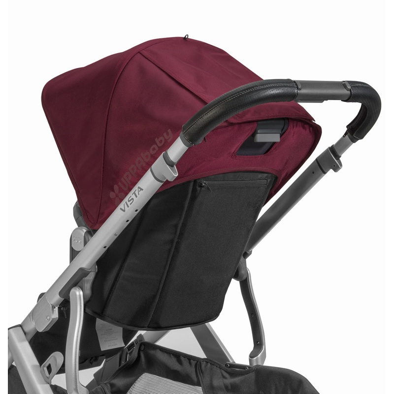 UPPAbaby VISTA Leather Handlebar Covers – Black