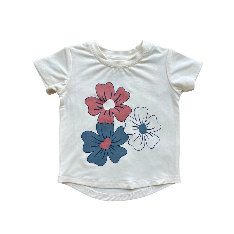 Babysprouts Short Sleeve Tee – Daisy Bloom