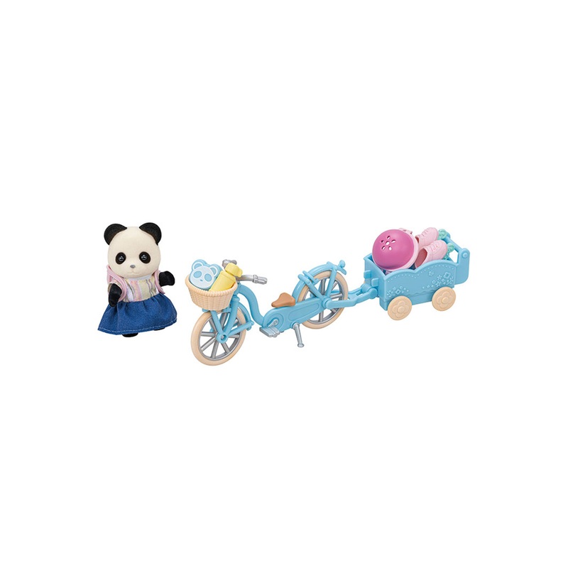 Calico Critters Cycle & Skate Set – Panda Girl