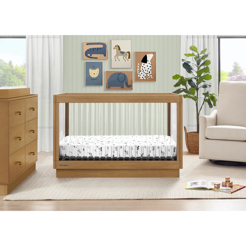 Delta Children- James Acrylic 4-in-1 Convertible Crib