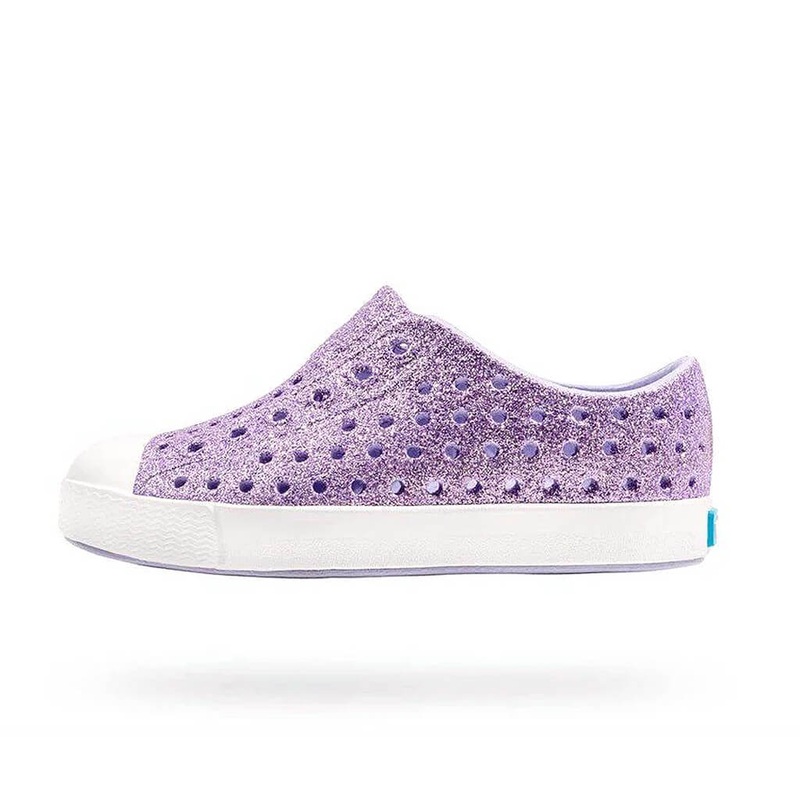 Jefferson Shoes Powder Bling/Shell White