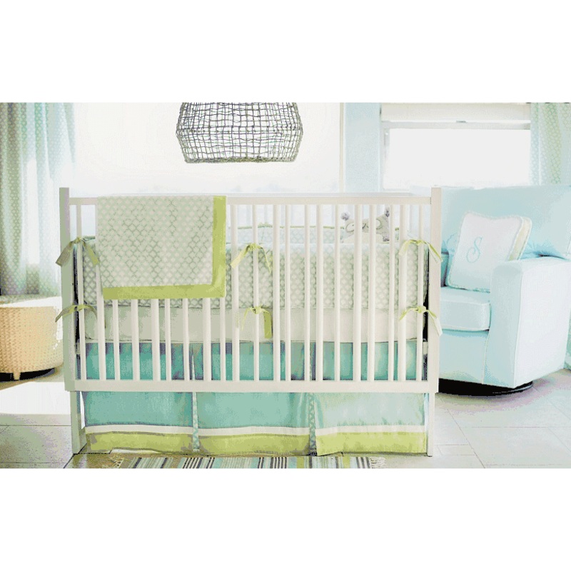 New Arrivals Sprout 3 Piece Baby Crib Bedding Set