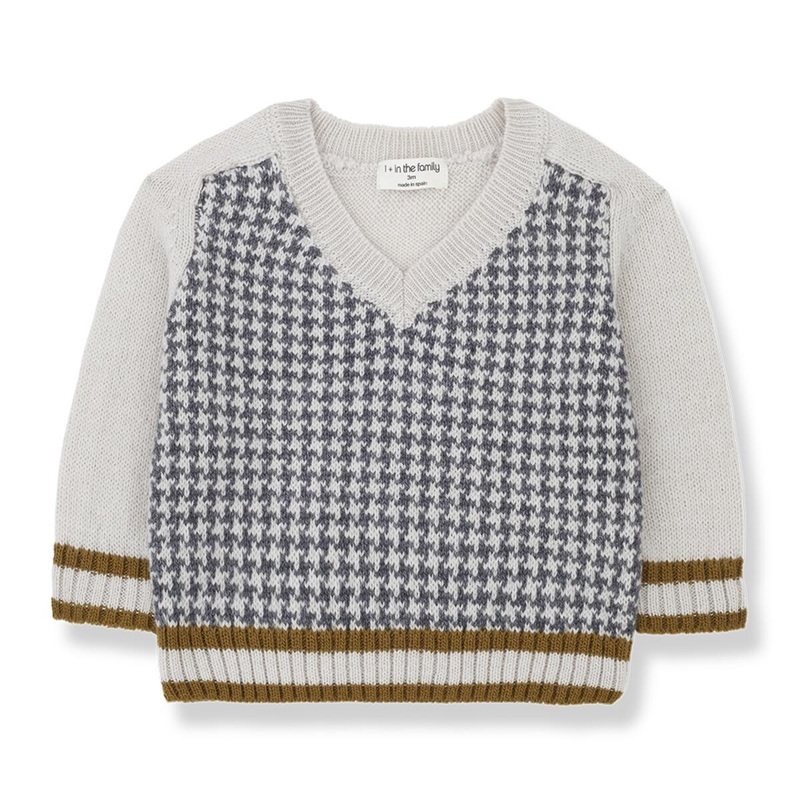 1+ In the Family Jaquard Pullover – Oatmeal