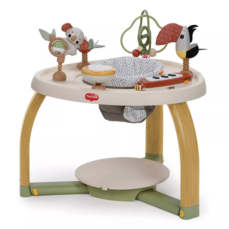 5-in-1 Deluxe Stationary Activity Center – Boho