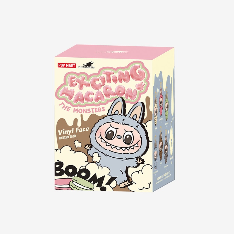 Labubu Exciting Macaron Blind Box  Surprise Collectible Vinyl Figure (6.7 Inch)