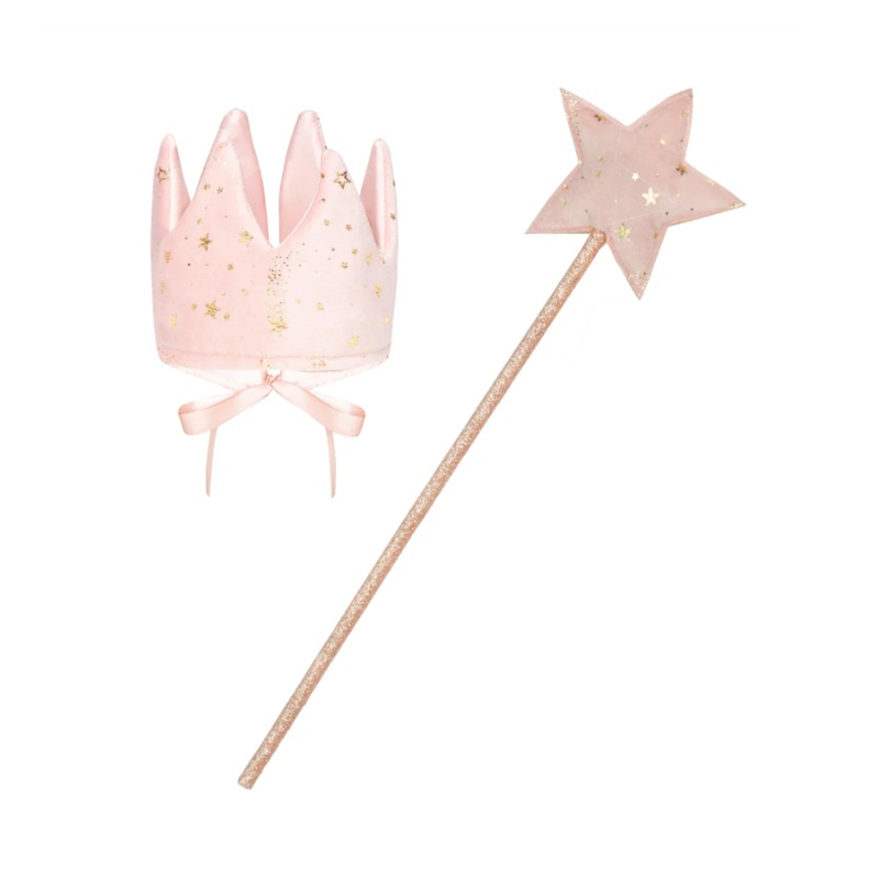 Mimi & Lula Sparkle Pouch Wand And Crown