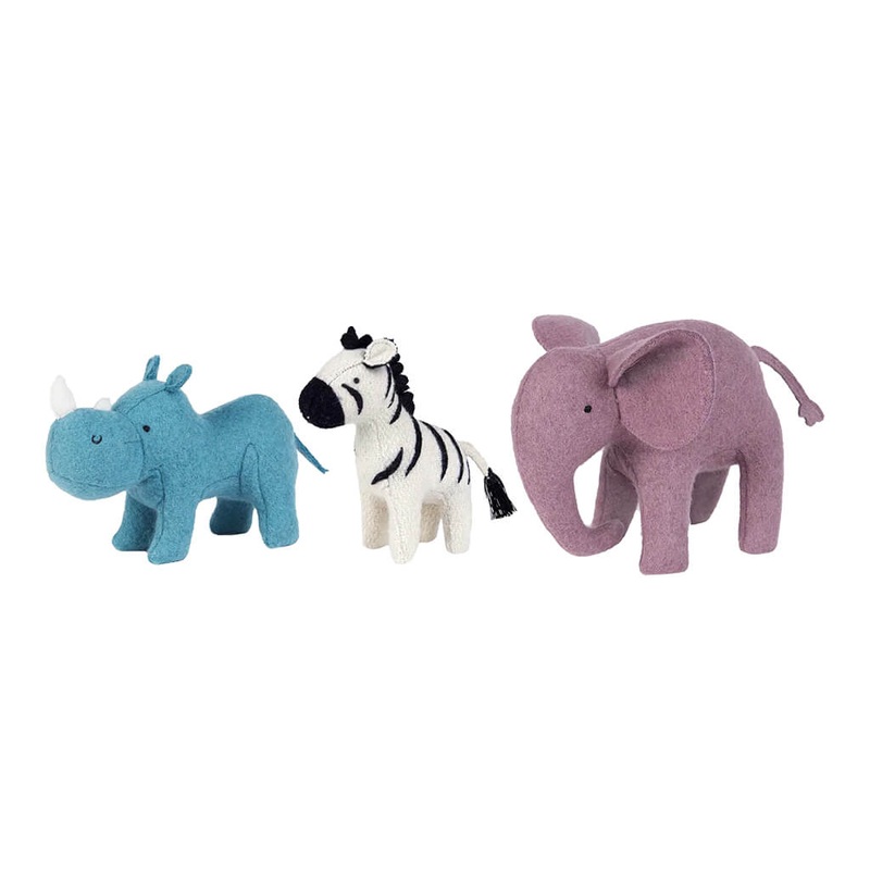 Olli Ella Holdie Folk Set Safari Animals