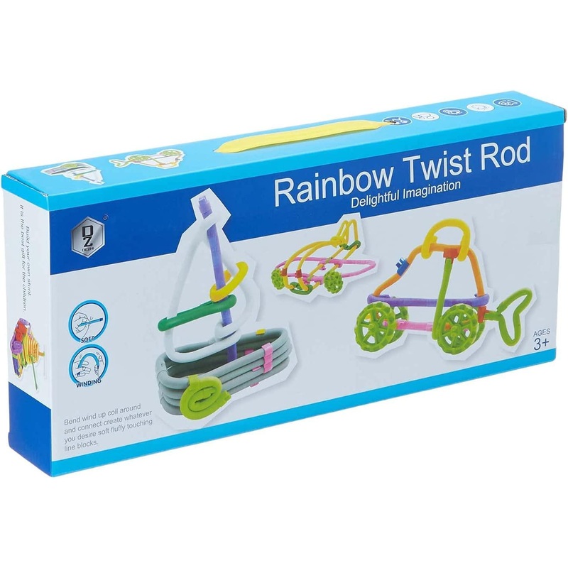 Rainbow Twist Rods Toy