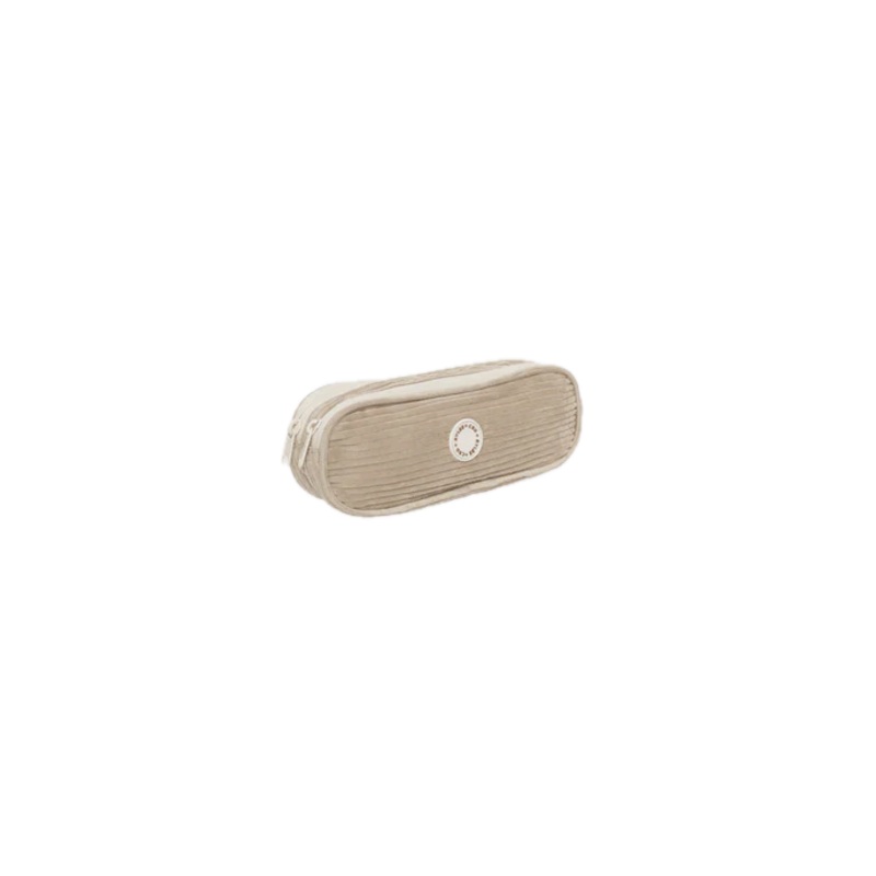 Rylee + Cru Pencil Pouch – Pebble Corduroy
