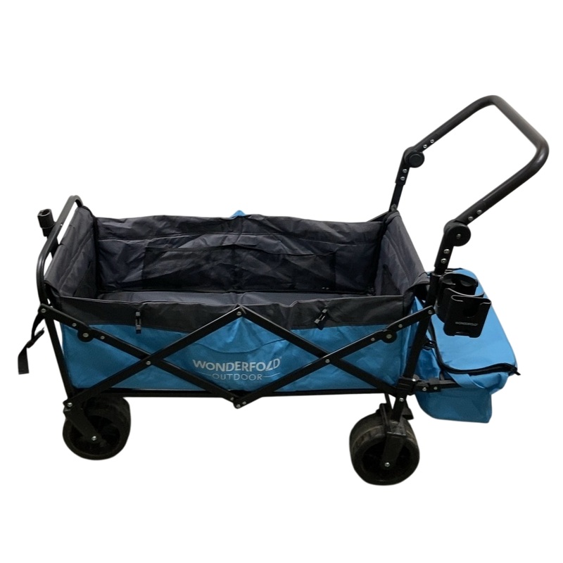 Wonderfold S3 Outdoor Utility Wagon, Aqua Grey