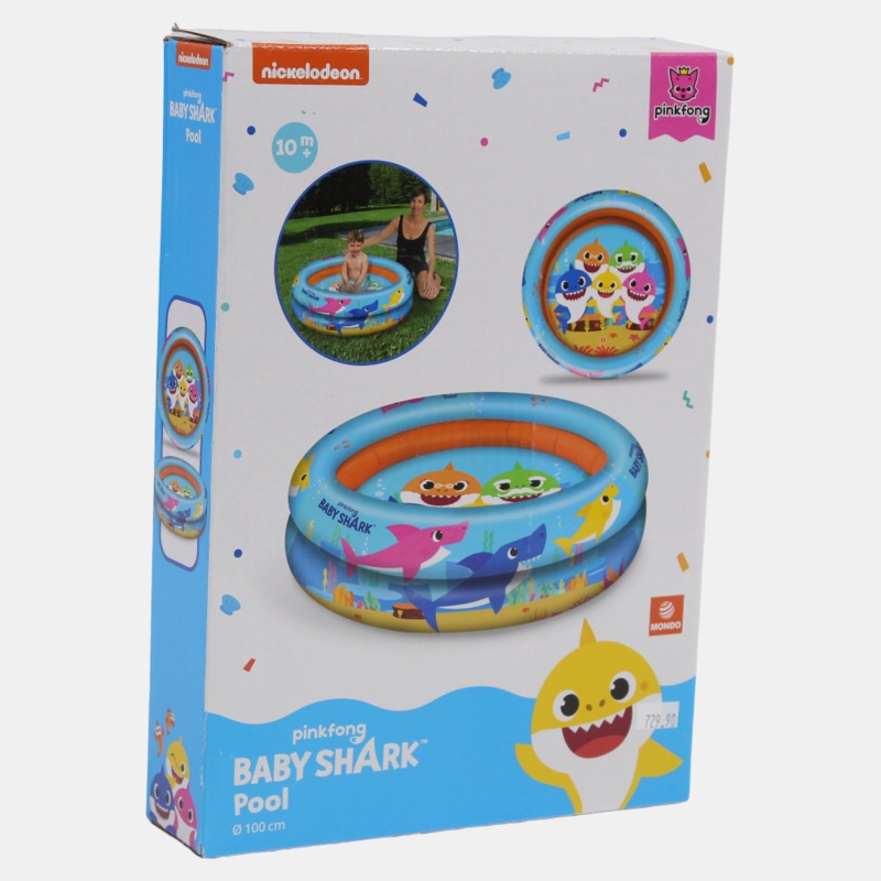 Baby Shark 2-Ring Swimming Pool