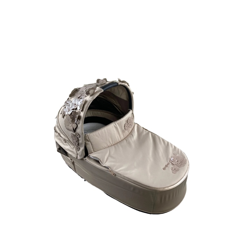 Cybex PRIAM Lux Carry Cot, Simply Flowers Beige