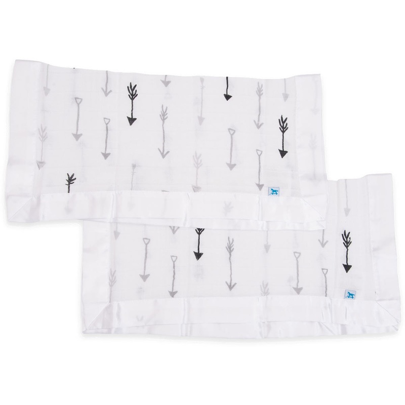 Little Unicorn Cotton Muslin Security Blanket, 2-Pack – Arrow