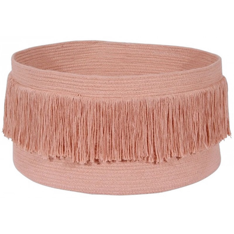 Lorena Canals Basket Fringes – Sahara Nude (1’6″ x 10″)