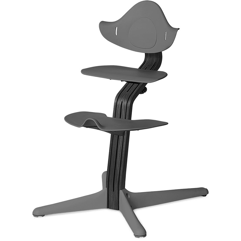 Nomi Chair – Gray/Black Oak