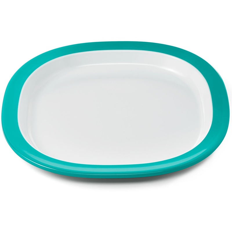OXO Tot Melamine Plate – Teal