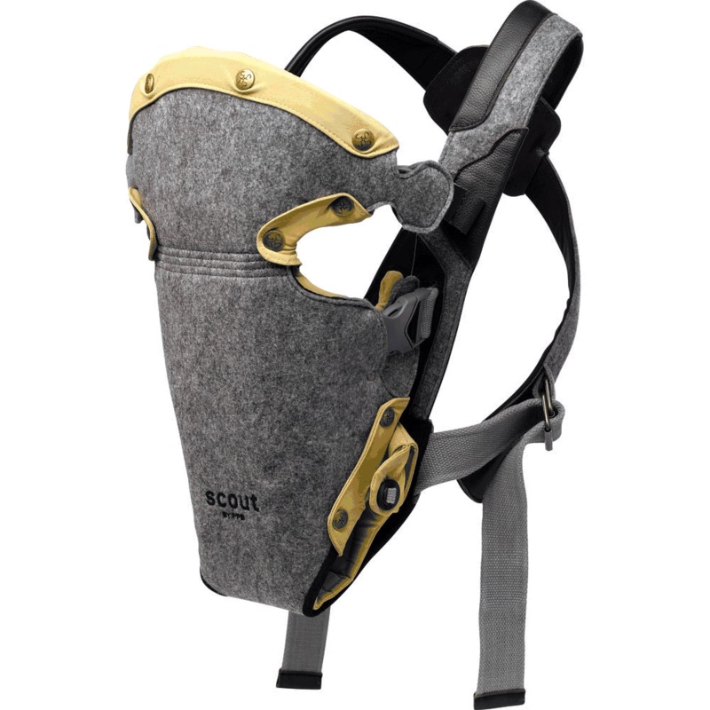 Petunia Pickle Bottom Scout Walkabout Carrier in Heathered Grey