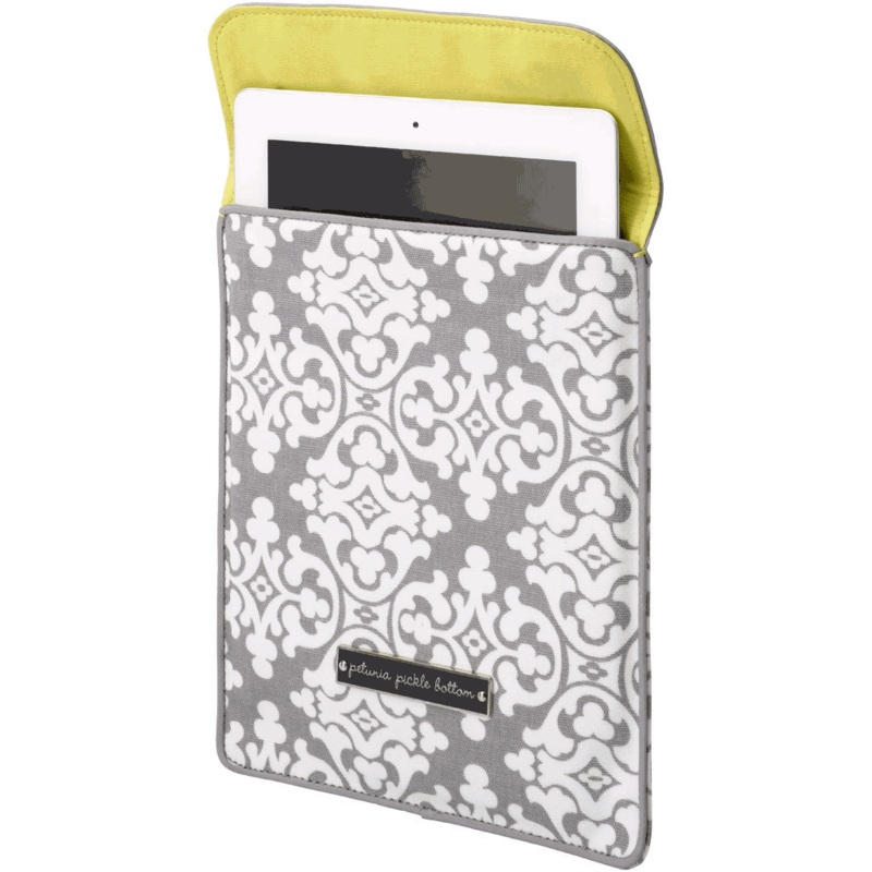 Petunia Pickle Bottom Stowaway iPad Sleeve in Breakfast in Berkshire