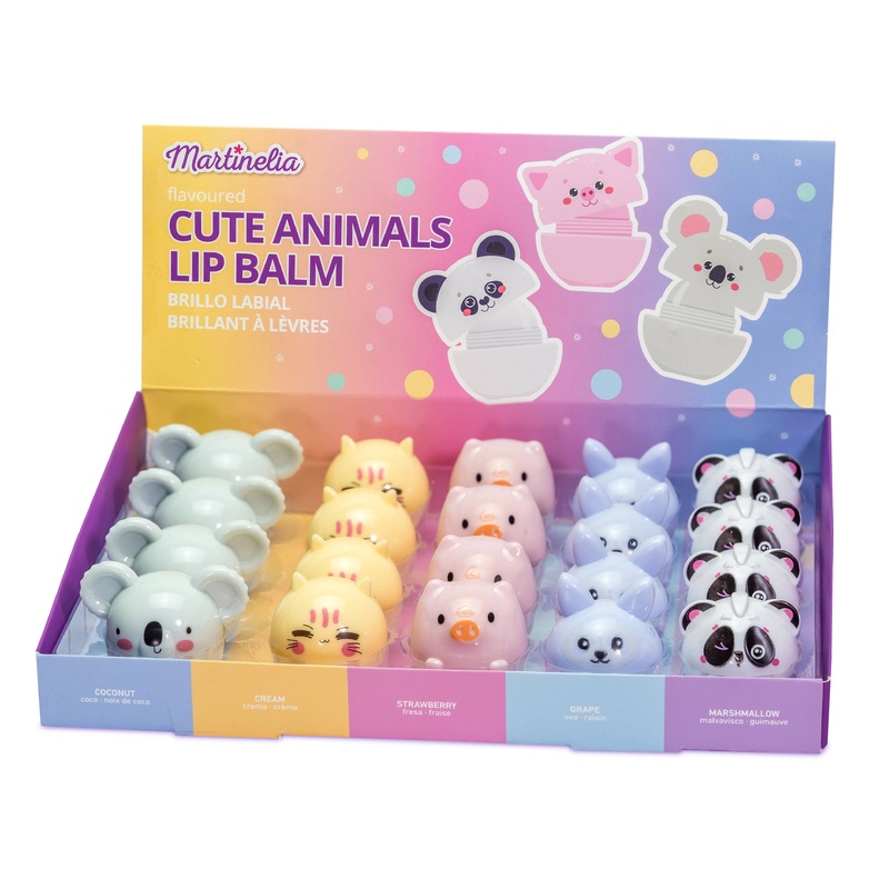 Toysmith Martinelia Cute Animals Lip Balm