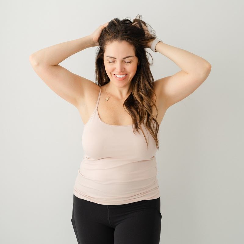 Womens Camisole in Blush