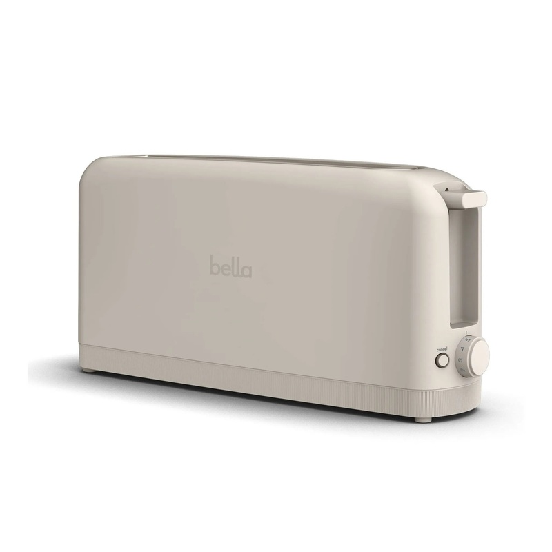 2-Slice Slim Toaster Oatmilk: Metal